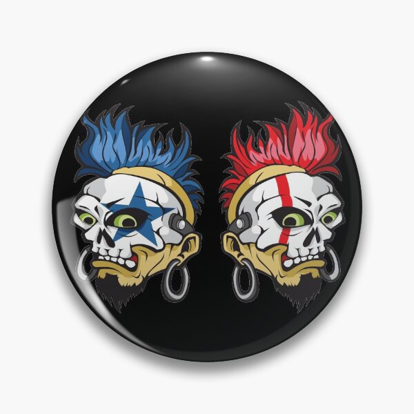 Item preview, Skull Art  Digital Style Punk Skull designed and sold by AEGMEDIA.