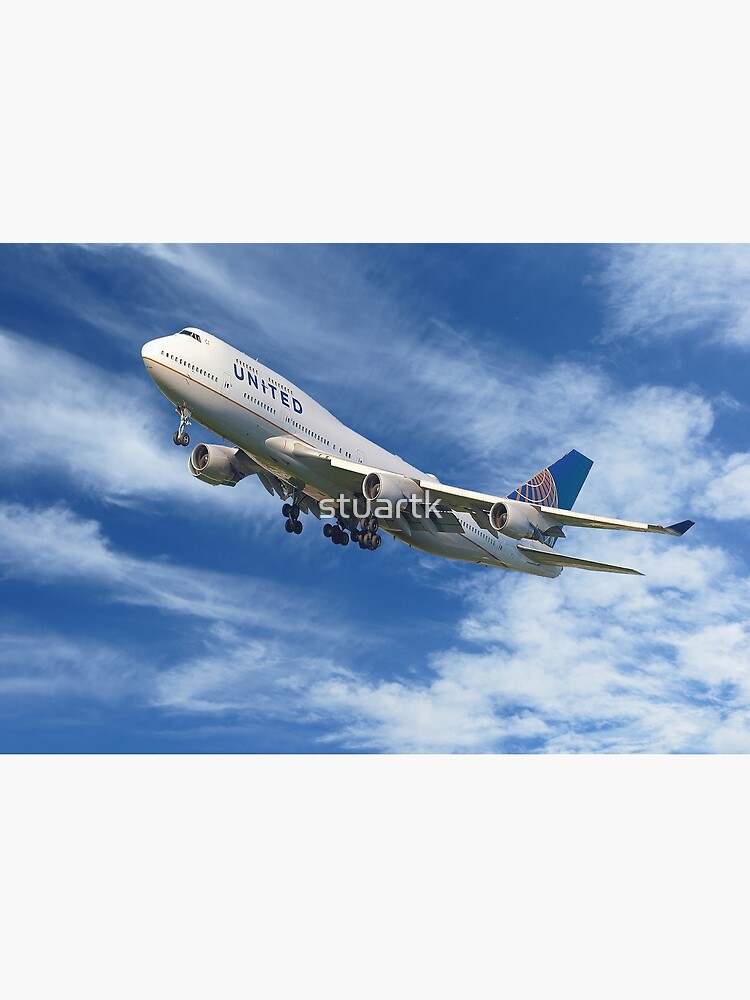 United Airlines 747 by stuartk