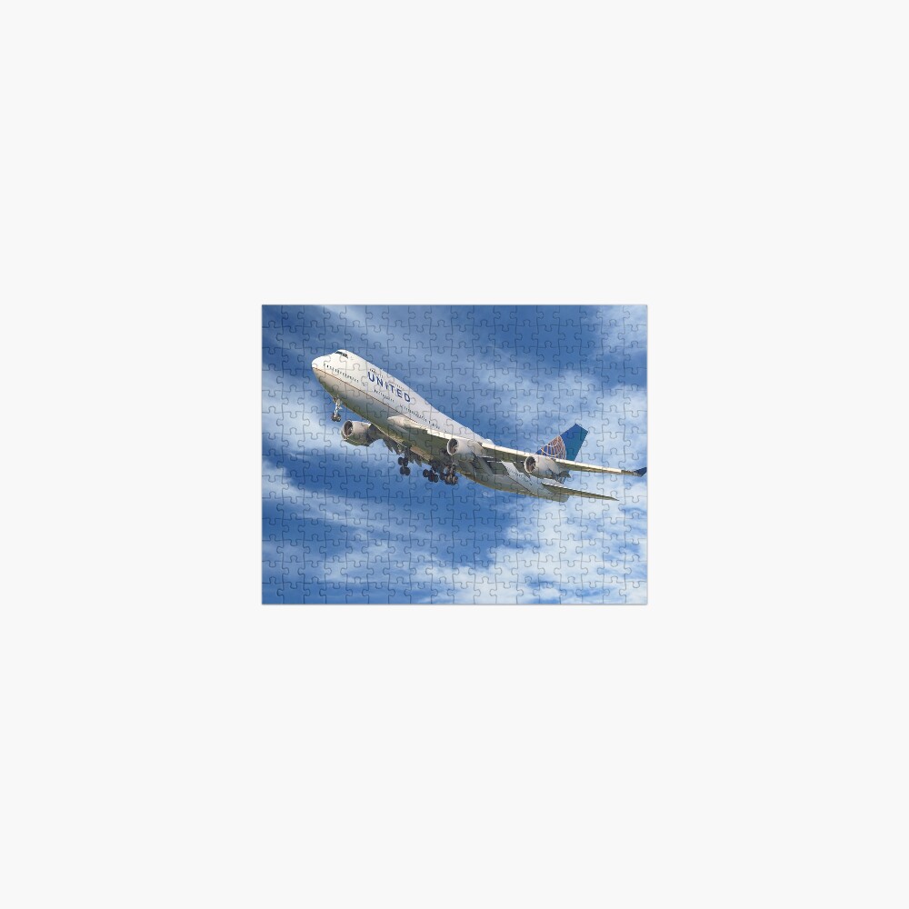 United Airlines 747 Jigsaw Puzzle