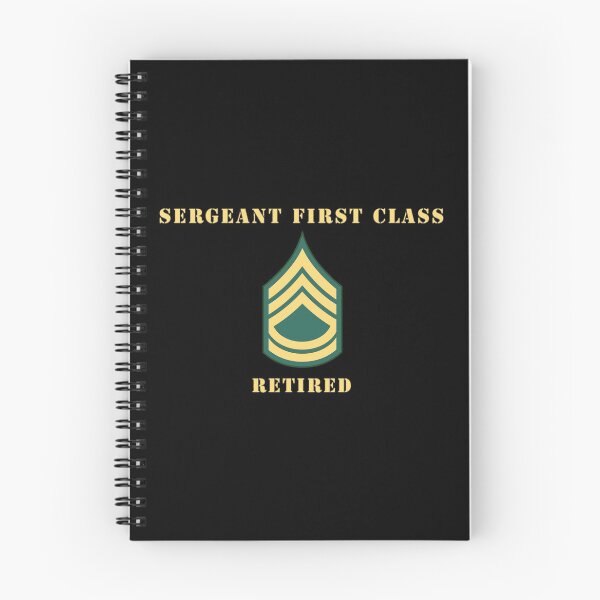 Item preview, Army - Sergeant First Class - SFC - Retired designed and sold by Military Insignia Products.