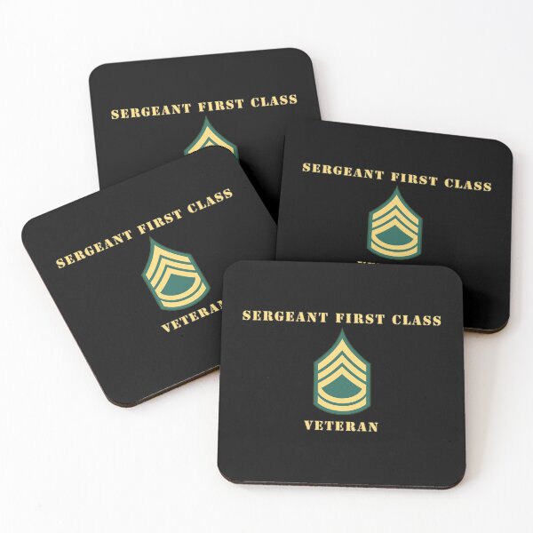 Item preview, Army - Sergeant First Class - SFC - Veteran designed and sold by Military Insignia Products.