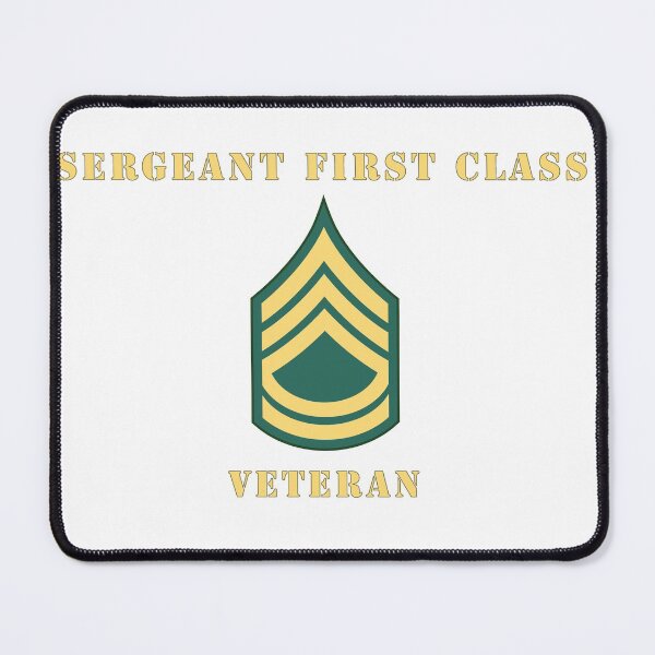 Item preview, Army - Sergeant First Class - SFC - Veteran designed and sold by Military Insignia Products.