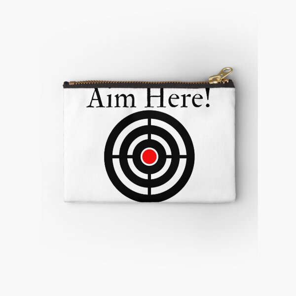Item preview, Aim Here! Funny T-shirt men gift women gift designed and sold by InnovantDesigns.