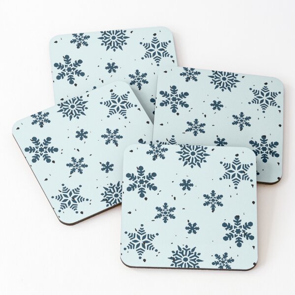Item preview, Snow flakes design pattern for home decor designed and sold by DigitalArtTrend.