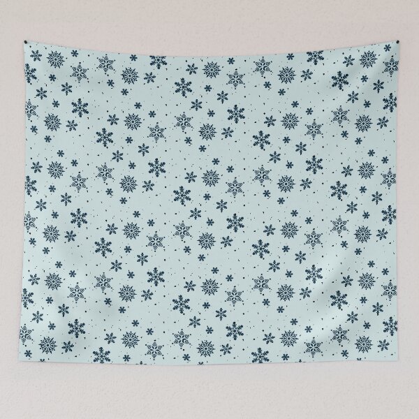 Item preview, Snow flakes design pattern for home decor designed and sold by DigitalArtTrend.