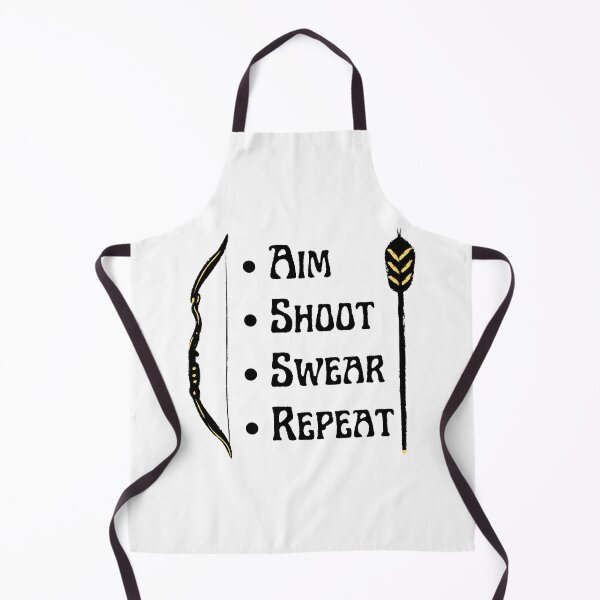Item preview, Aim Shoot Swear Repeat Funny T-shirt men gift women gift designed and sold by InnovantDesigns.