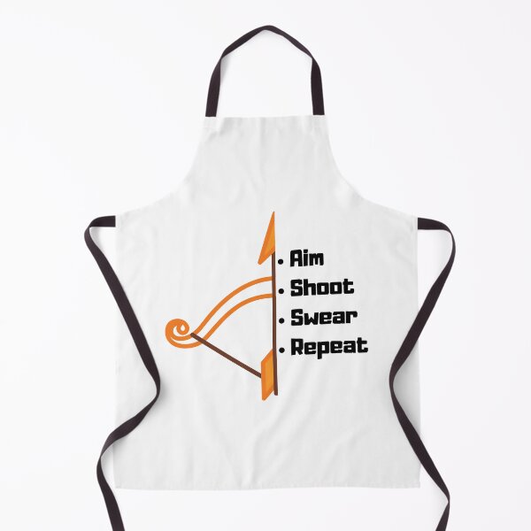 Item preview, Aim Shoot Swear Repeat Funny T-shirt men gift women gift designed and sold by InnovantDesigns.