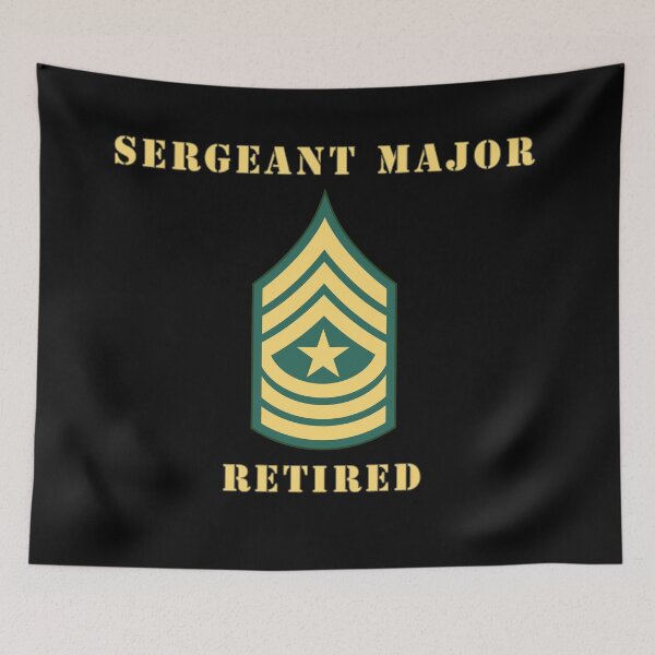 Item preview, Army - Sergeant Major - SGM - Retired designed and sold by Military Insignia Products.