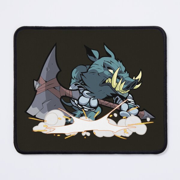 Item preview, Brawlhalla Gruagach the Wild Boar - Brutal Axe Smash designed and sold by ADEDIGATO.