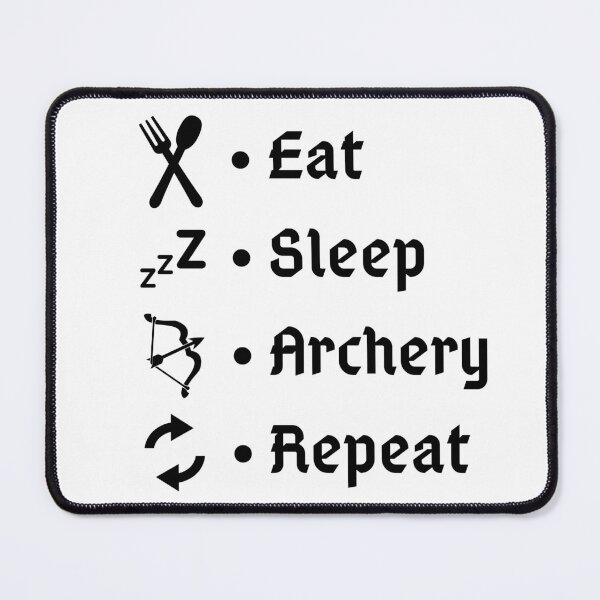 Item preview, Eat Sleep Archery Repeat Funny T-shirt men gift women gift designed and sold by InnovantDesigns.