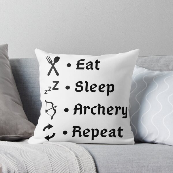 Item preview, Eat Sleep Archery Repeat Funny T-shirt men gift women gift designed and sold by InnovantDesigns.