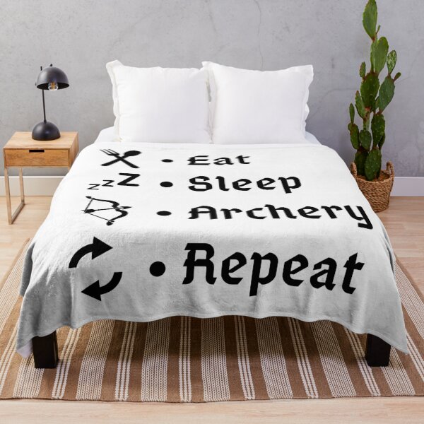 Item preview, Eat Sleep Archery Repeat Funny T-shirt men gift women gift designed and sold by InnovantDesigns.
