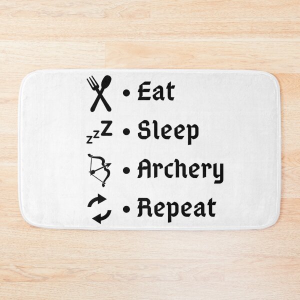 Item preview, Eat Sleep Archery Repeat Funny T-shirt men gift women gift designed and sold by InnovantDesigns.