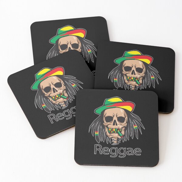 Item preview, Skull Art  Digital Style Reggae Skull designed and sold by AEGMEDIA.