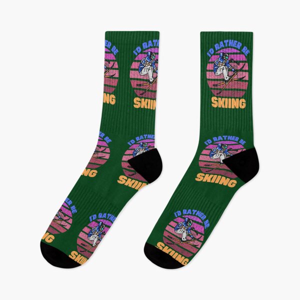 Item preview, I'd Rather be Skiing designed and sold by Keep Smiling.