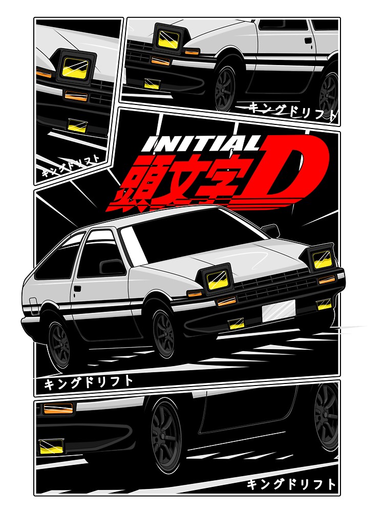 El manga Initial D supera 50 millones de copias en circulación — Kudasai