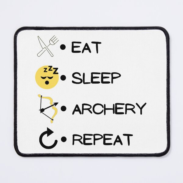 Item preview, Eat Sleep Archery Repeat Funny T-shirt men gift women gift designed and sold by InnovantDesigns.