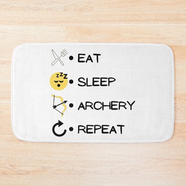 Item preview, Eat Sleep Archery Repeat Funny T-shirt men gift women gift designed and sold by InnovantDesigns.