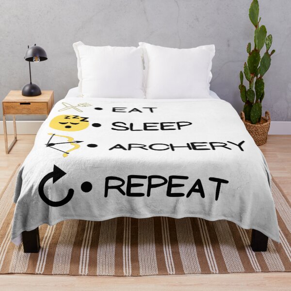 Item preview, Eat Sleep Archery Repeat Funny T-shirt men gift women gift designed and sold by InnovantDesigns.