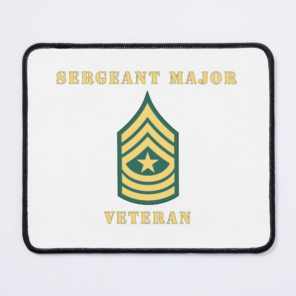 Item preview, Army - Sergeant Major - SGM - Veteran designed and sold by Military Insignia Products.