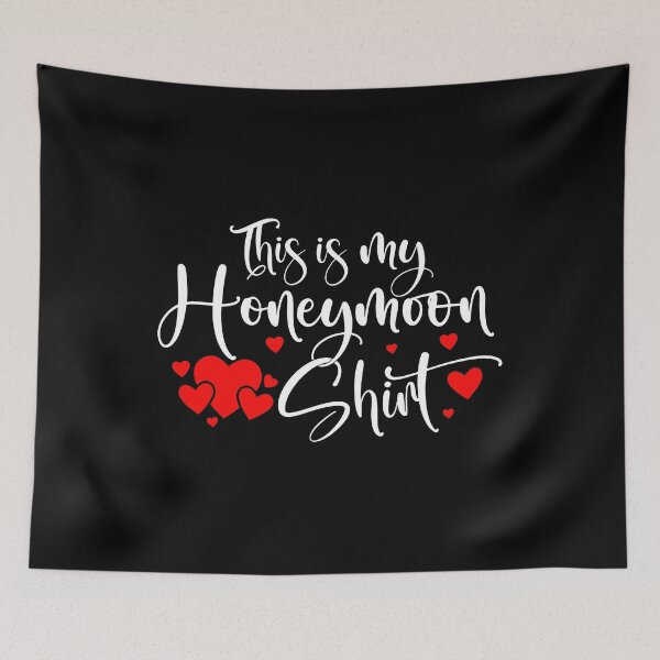 Item preview, This Is My Honeymoon Shirt, honeymoon, bride, wedding, funny, couple																 designed and sold by plussorn.