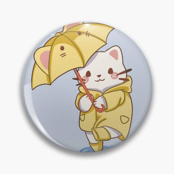 Artikelvorschau, Kawaii Regenmantel Katze entworfen und verkauft von Kawaii-Bappa.
