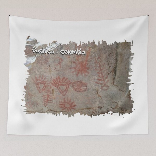 Item preview, Spectacular Ancestral Graffiti in Sachica, Colombia designed and sold by BigDaddyStore.