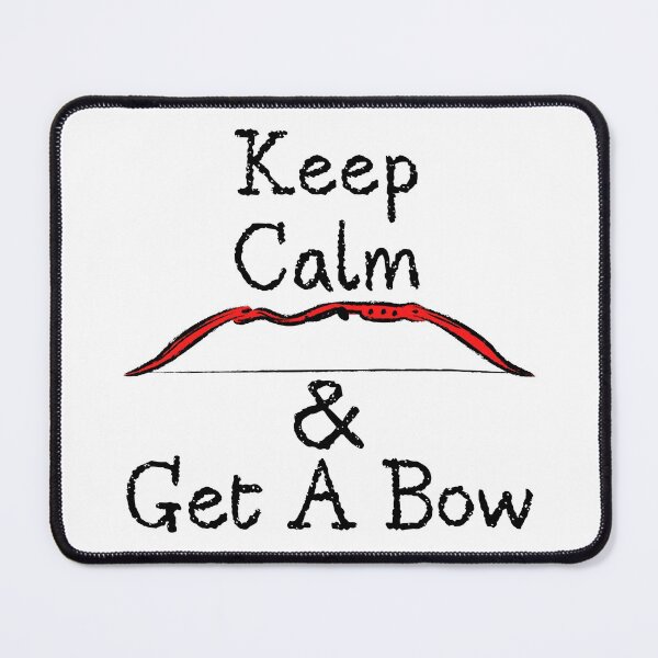 Item preview, Keep Calm and Get A Bow Funny T-shirt men gift women gift designed and sold by InnovantDesigns.