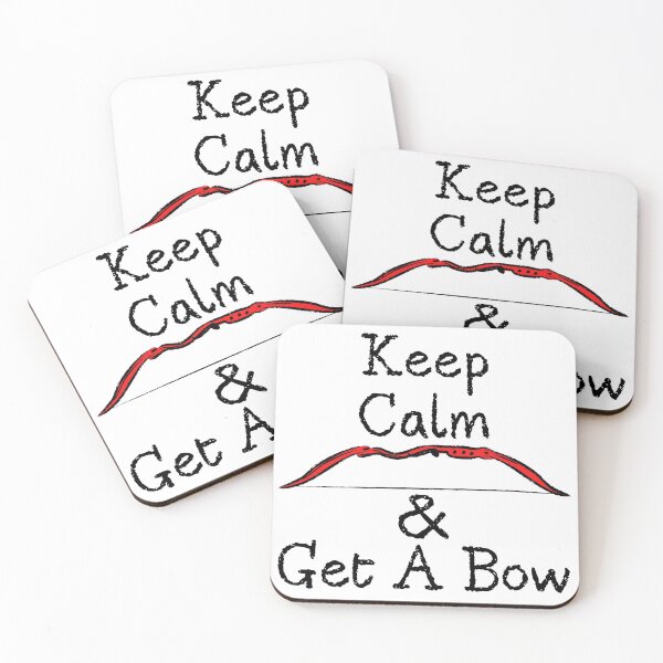 Item preview, Keep Calm and Get A Bow Funny T-shirt men gift women gift designed and sold by InnovantDesigns.