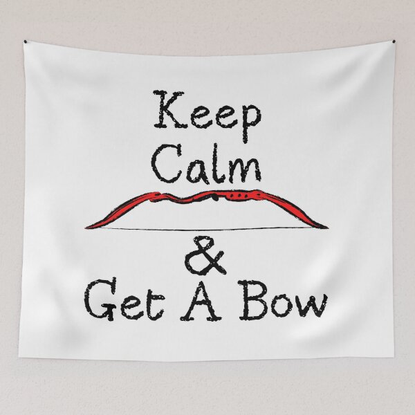 Item preview, Keep Calm and Get A Bow Funny T-shirt men gift women gift designed and sold by InnovantDesigns.