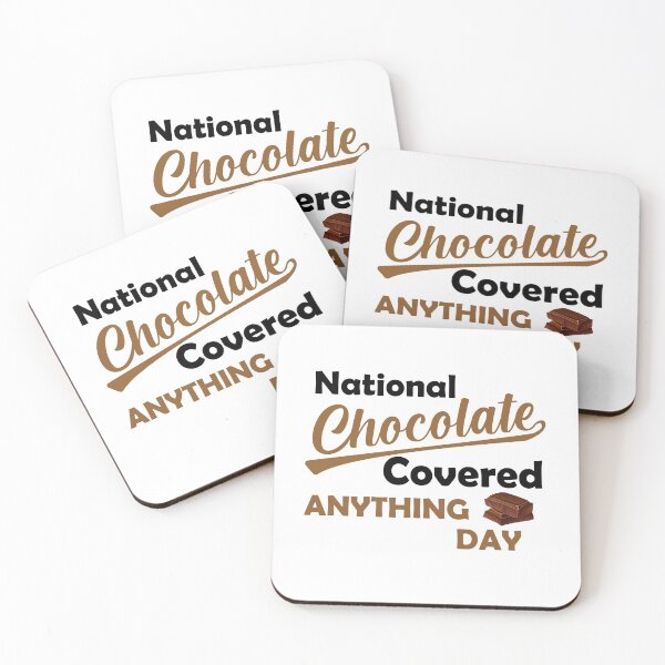 Item preview, National Chocolate Covered Anything Day, Chocolate Chip Day  designed and sold by Mouadox ★★★★★.