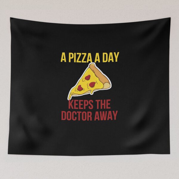 Item preview, In Pizza we Trust, A Pizza a Day Keeps the Doctor away designed and sold by DiensDesign.