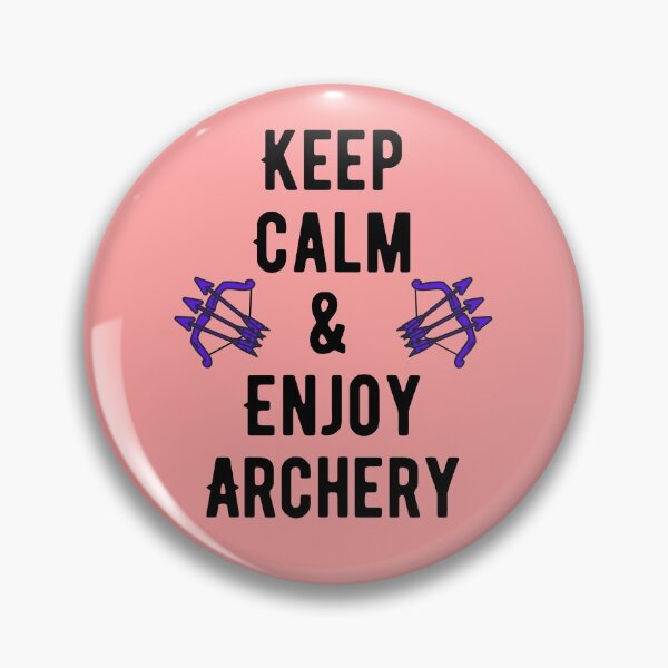 Item preview, Keep  Calm  &  Enjoy  Archery Funny T-shirt men gift women gift designed and sold by InnovantDesigns.