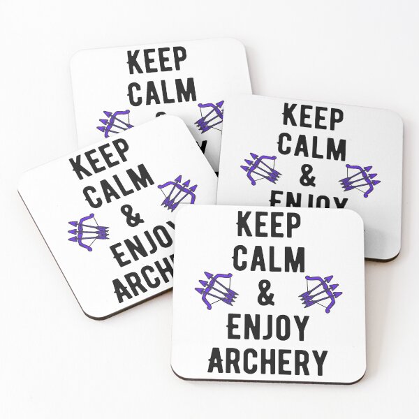 Item preview, Keep  Calm  &  Enjoy  Archery Funny T-shirt men gift women gift designed and sold by InnovantDesigns.