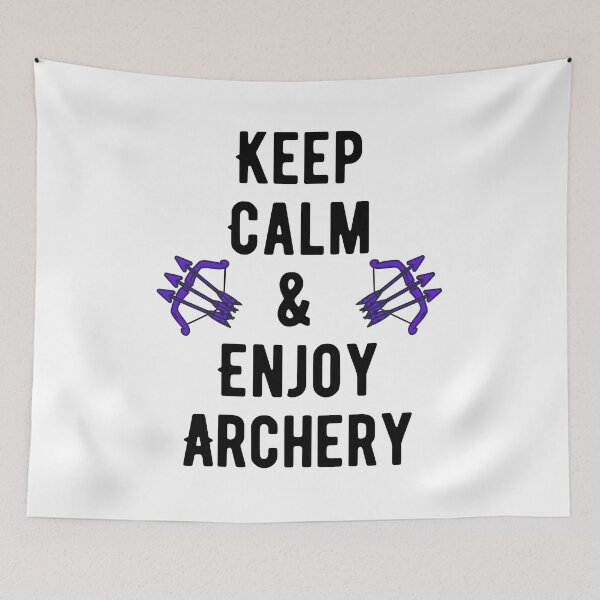 Item preview, Keep  Calm  &  Enjoy  Archery Funny T-shirt men gift women gift designed and sold by InnovantDesigns.