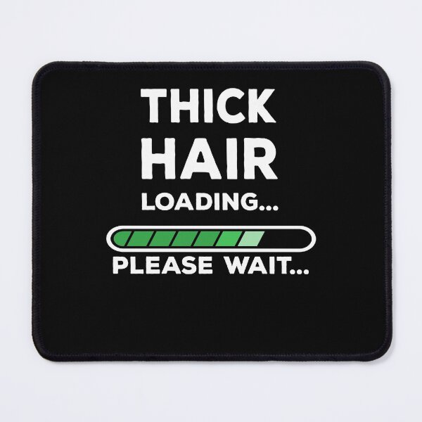 Item preview, Thick Hair loading... design for a bald guy designed and sold by ZzCorezZ.