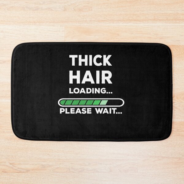 Item preview, Thick Hair loading... design for a bald guy designed and sold by ZzCorezZ.