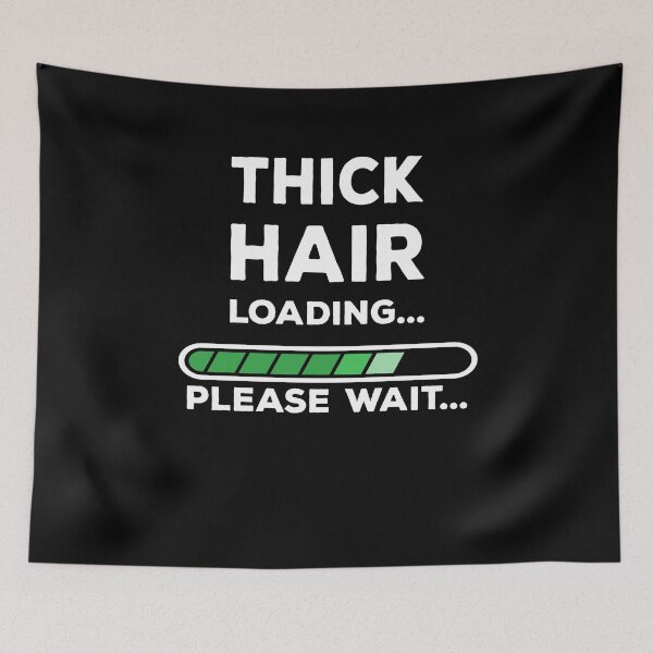 Item preview, Thick Hair loading... design for a bald guy designed and sold by ZzCorezZ.