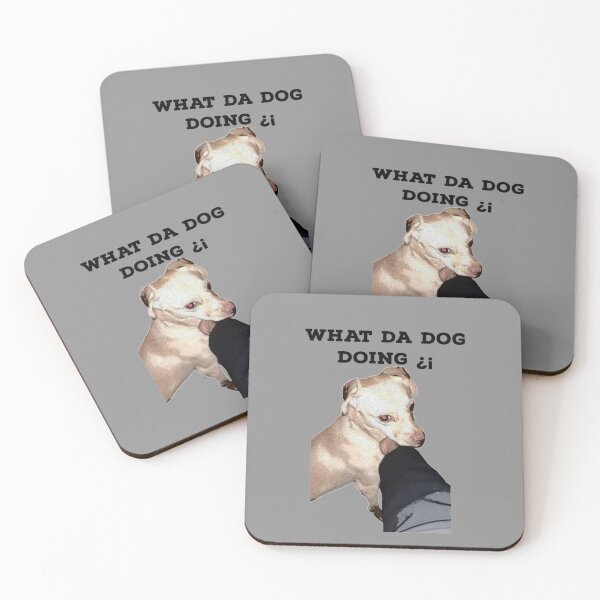 Item preview, What da dog doing t-shirt funny t-shirt,stickers,mugs  designed and sold by Other Look.