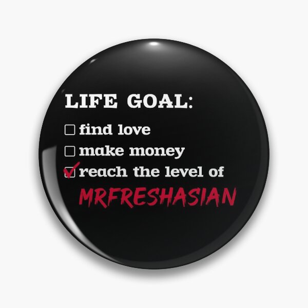 Item preview, Life goal - MrFreshAsian designed and sold by 2Girls1Shirt.
