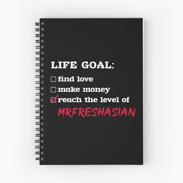Item preview, Life goal - MrFreshAsian designed and sold by 2Girls1Shirt.