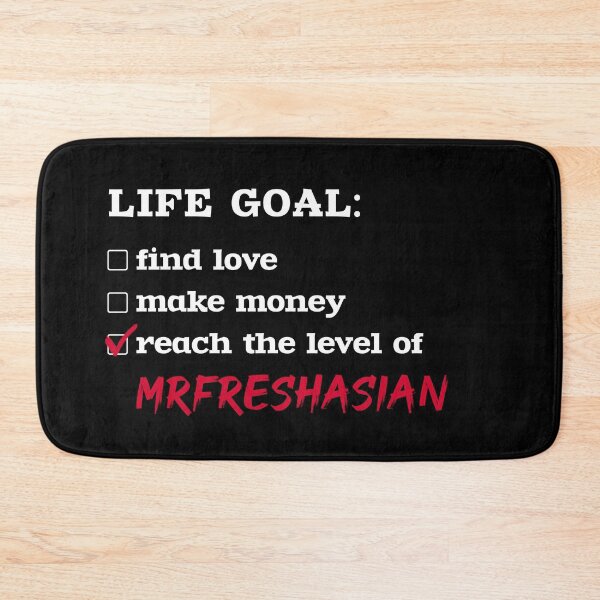 Item preview, Life goal - MrFreshAsian designed and sold by 2Girls1Shirt.