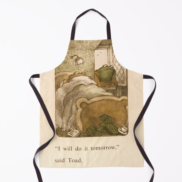 Item preview, Frog And Toad I will Do It Tomorrow designed and sold by Aluria.