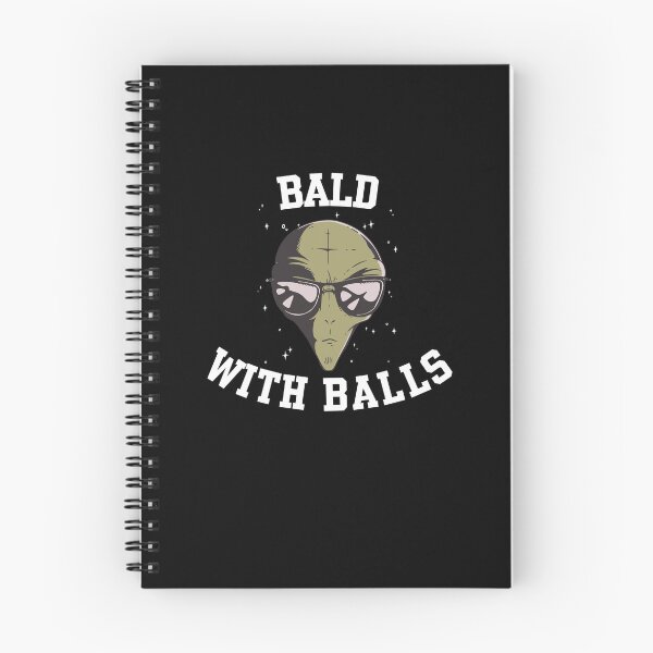 Item preview, Bald with Balls Alien Head design for a bald guy designed and sold by ZzCorezZ.