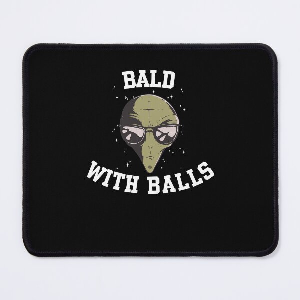 Item preview, Bald with Balls Alien Head design for a bald guy designed and sold by ZzCorezZ.
