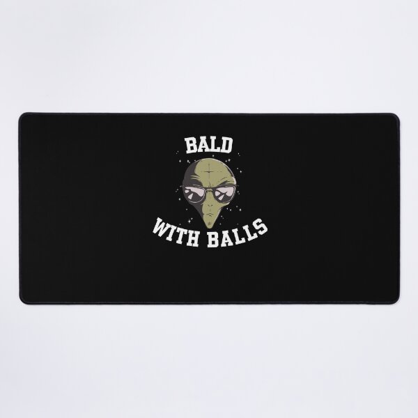 Item preview, Bald with Balls Alien Head design for a bald guy designed and sold by ZzCorezZ.