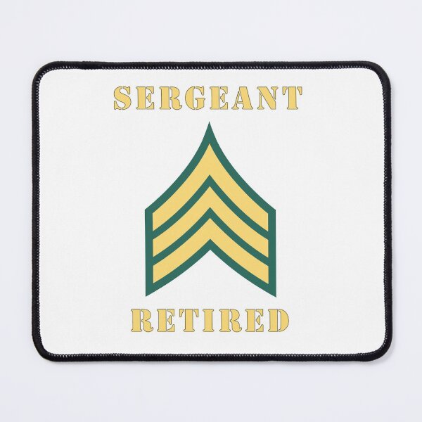 Item preview, Army - Sergeant - SGT - Retired designed and sold by Military Insignia Products.