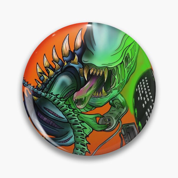 Item preview, Gamer alien  designed and sold by Nightinbird.