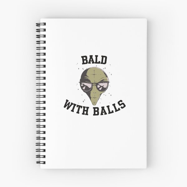 Item preview, Bald with Balls Alien Head design for a bald guy designed and sold by ZzCorezZ.