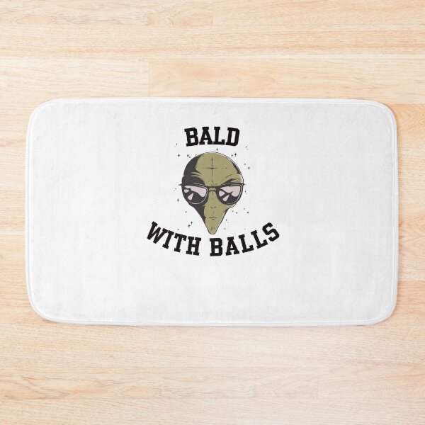 Item preview, Bald with Balls Alien Head design for a bald guy designed and sold by ZzCorezZ.